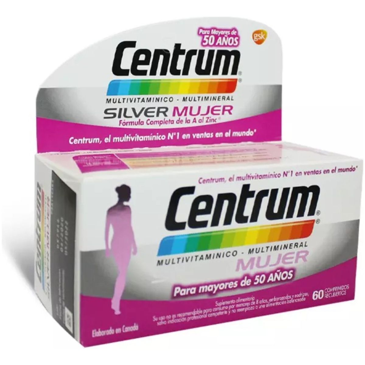 NUTRAPHARM - Centrum Mujer 60 Comprimidos