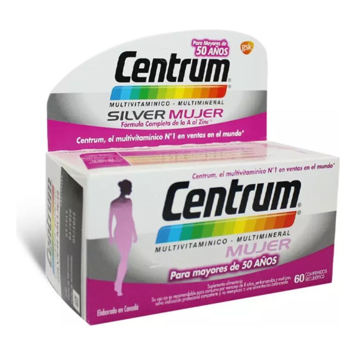 NUTRAPHARM - Centrum Mujer 60 Comprimidos