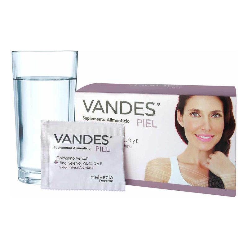 NUTRAPHARM - Vandes Piel Colageno Alpes Chemie 2500 Mg Suplemento
