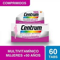 Centrum Silver Mujer Multivitamínico 60 Comprimidos