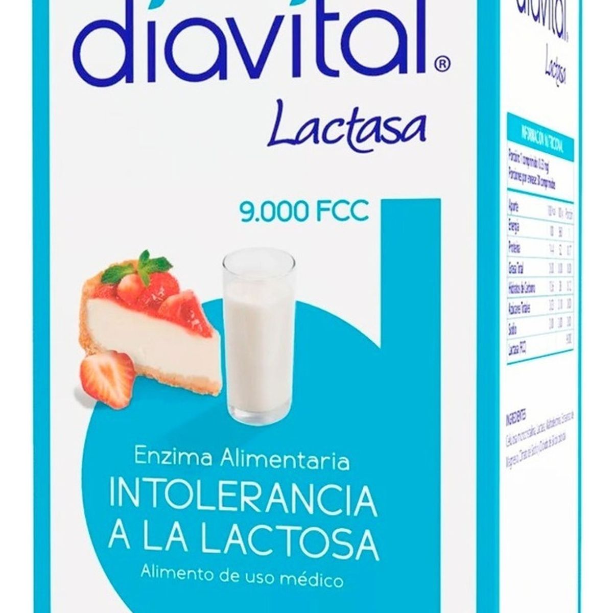 NUTRAPHARM - Diavital Lactasa 60 Comprimidos Sin Sabor