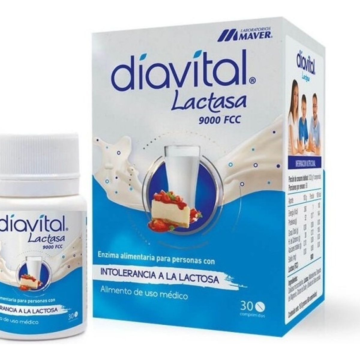 NUTRAPHARM - Diavital Lactasa Sin Sabor
