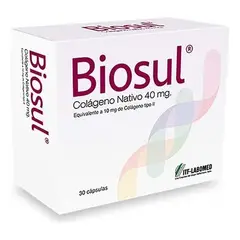 NUTRAPHARM - Biosul 40 Mg 30 Cápsulas