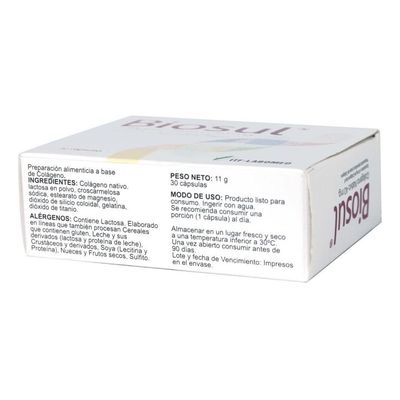 Imagen 2 del producto Biosul 40 Mg 30 Cápsulas