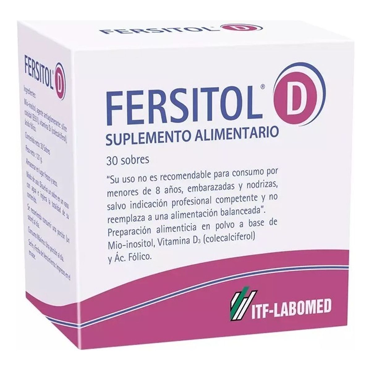 GENERICO - Fersitol-d Polvo Solucion Oral 30 Sobres