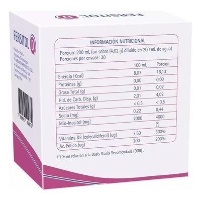 Imagen 2 del producto Fersitol-d Polvo Solucion Oral 30 Sobres