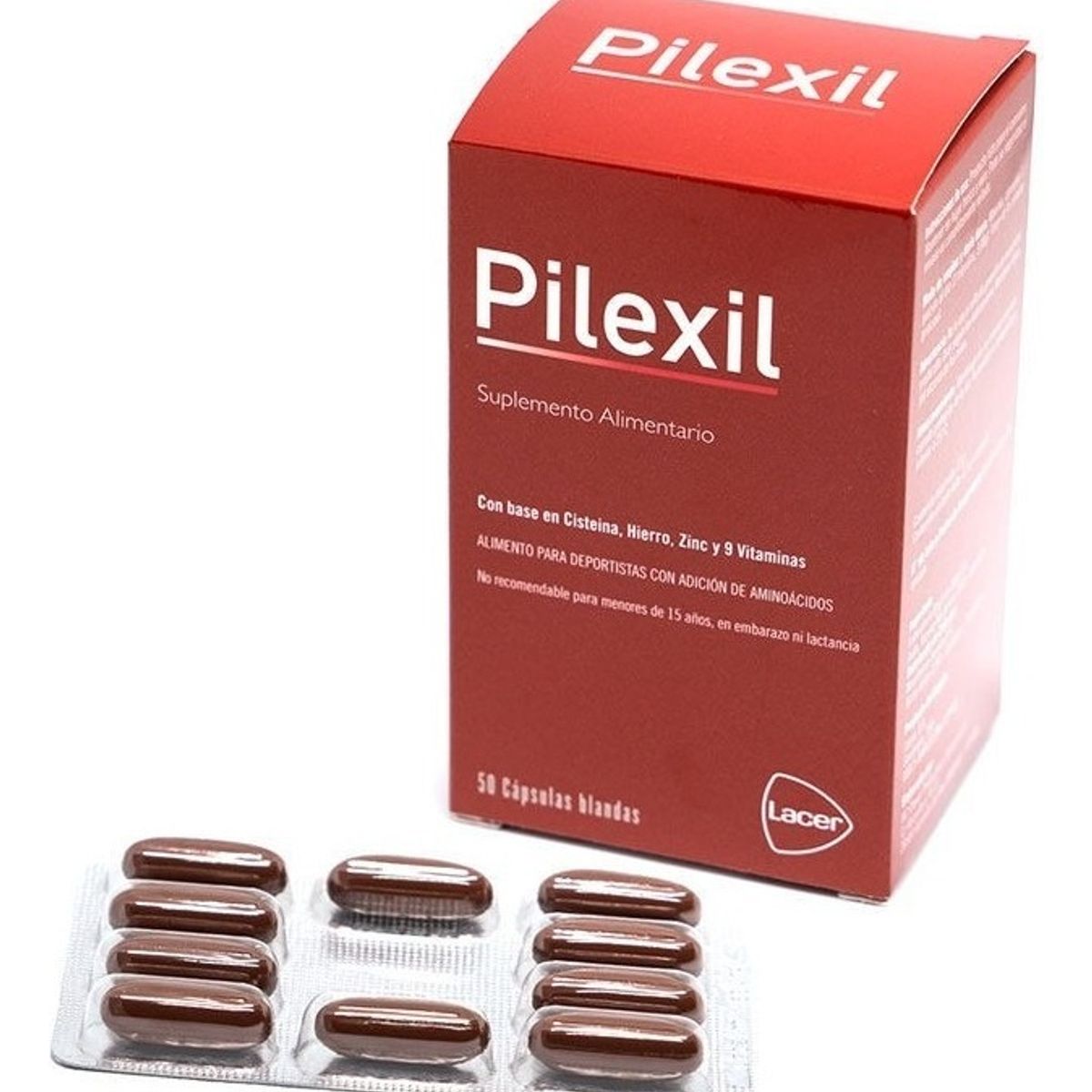 NUTRAPHARM - Pilexil 50 Cápsulas Blandas
