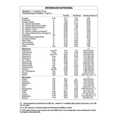 Imagen 2 del producto Lacsure Alimenticio En Polvo Sabor Vainilla 800 Grs