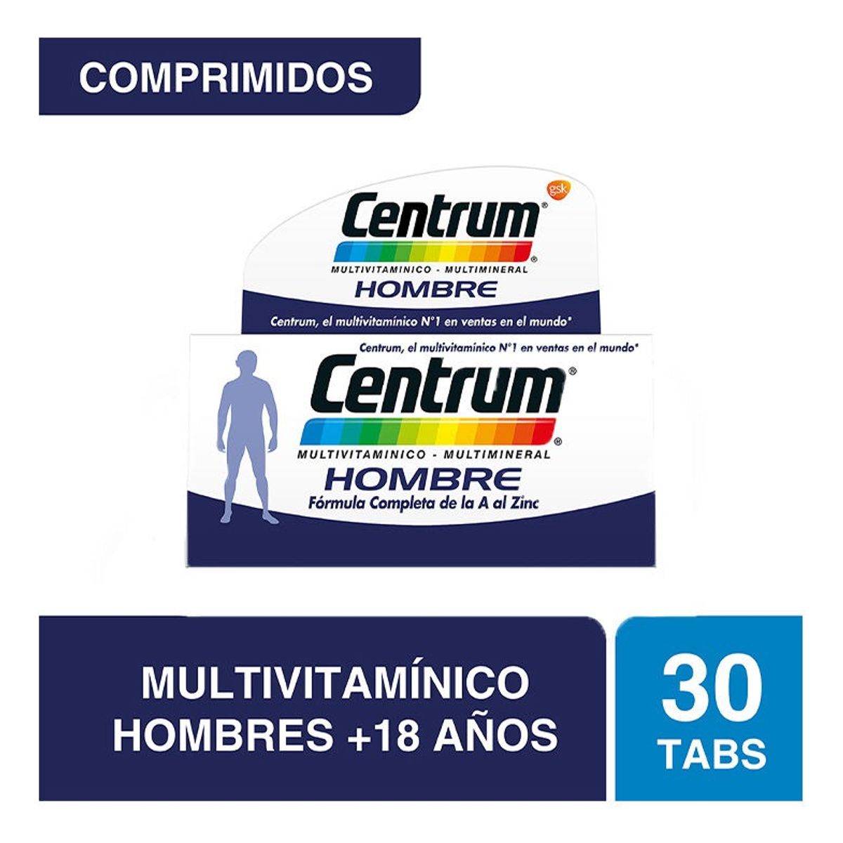 NUTRAPHARM - Centrum Hombre 30 Comprimidos
