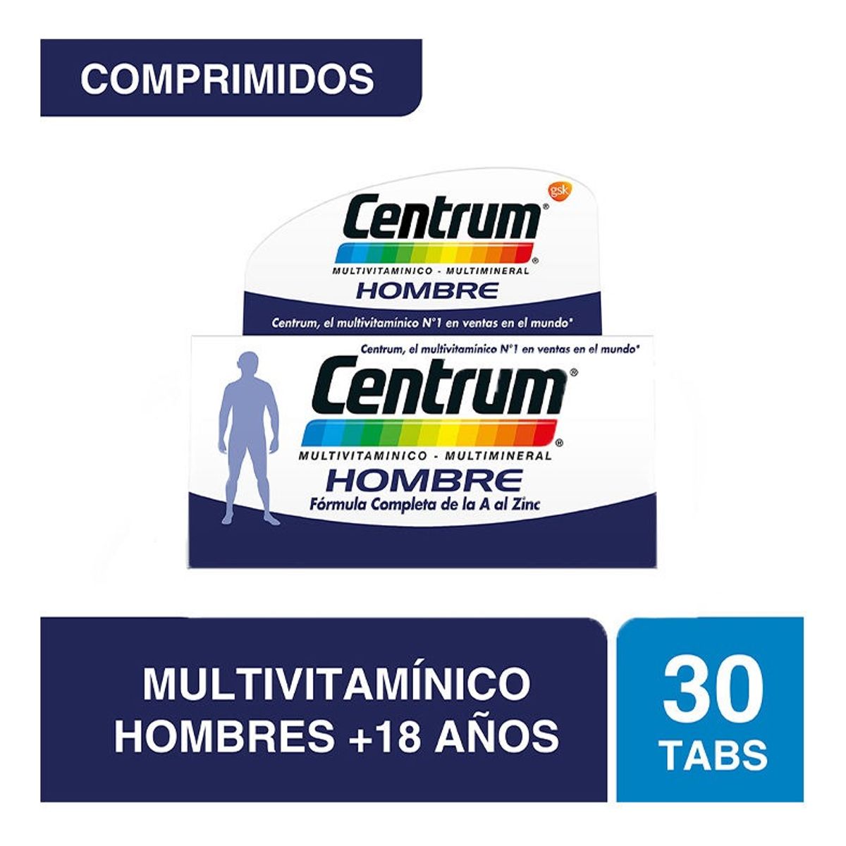 NUTRAPHARM - Centrum Hombre 30 Comprimidos