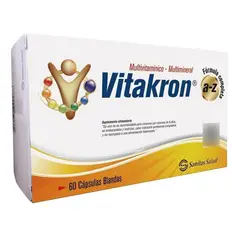 NUTRAPHARM - Vitakron A-z Capsulas X 60