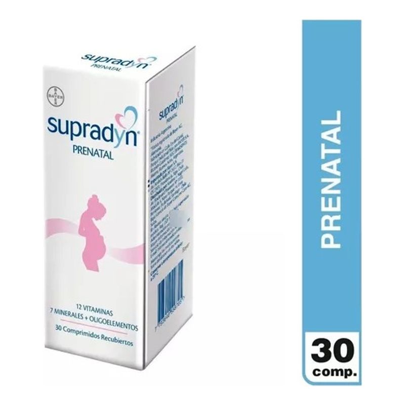 NUTRAPHARM - Multivitaminico Supradyn Prenatal Vitaminas Embarazo