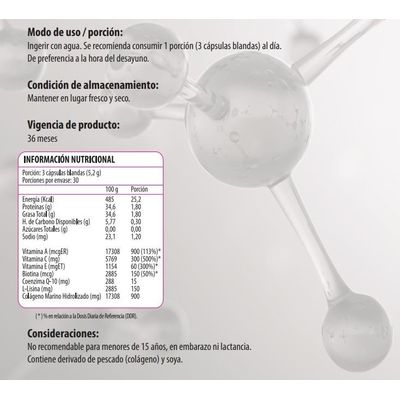 Imagen 2 del producto - Collagen Up Beauty - Colágeno 90 Capsulas