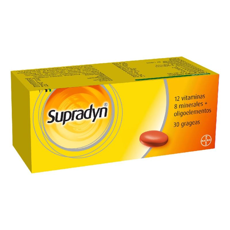NUTRAPHARM - Supradyn  Vitaminas Y Minerales 30 Grageas