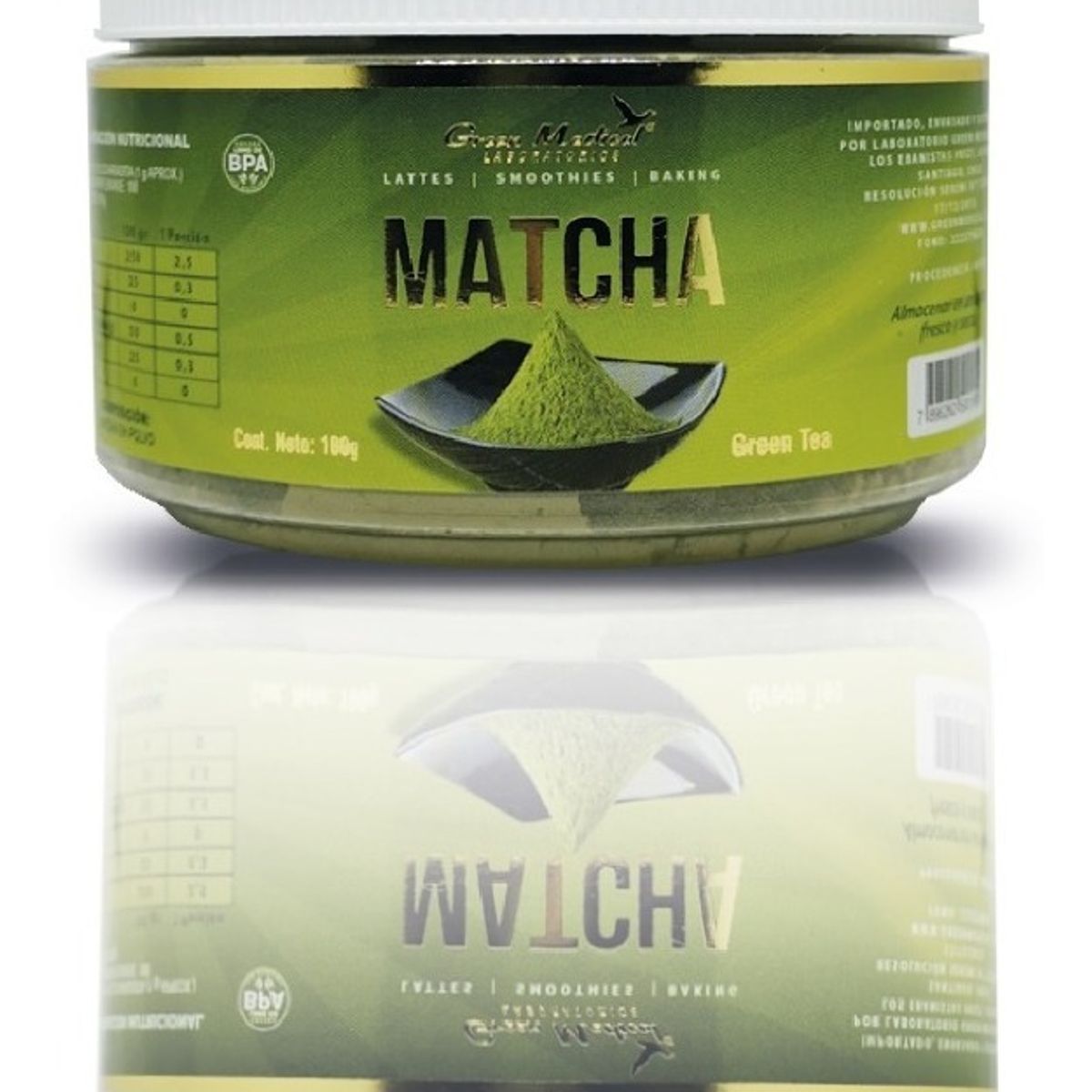 GREEN MEDICAL - Te Matcha Polvo X 100 Gr Green Medical