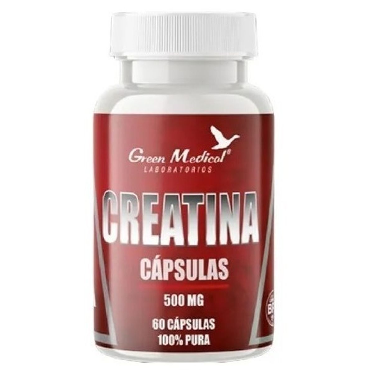 GREEN MEDICAL - Creatina 500 Mg Cápsulas X 60  Green Medical
