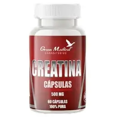 GREEN MEDICAL - Creatina 500 Mg Cápsulas X 60