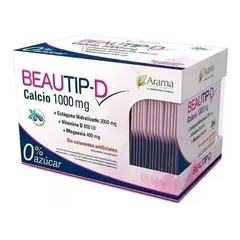 NUTRAPHARM - Beautip-d Calcio Colageno Vitamina D X30 Sobres