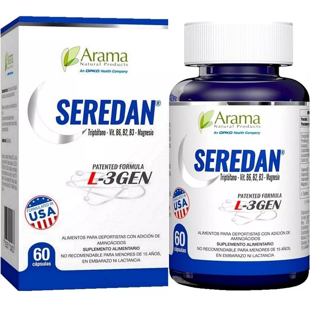 NUTRAPHARM - Seredan Capsulas X 60 Arama