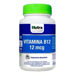 NUTRAPHARM - Vitamina B12 Cianocobalamina 12 Mcg Vegano