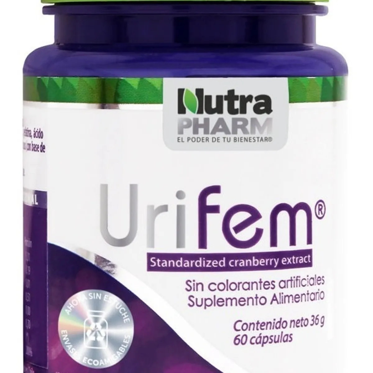 NUTRAPHARM - Urifem X60 prevención Infección Urinaria Nutrapharm