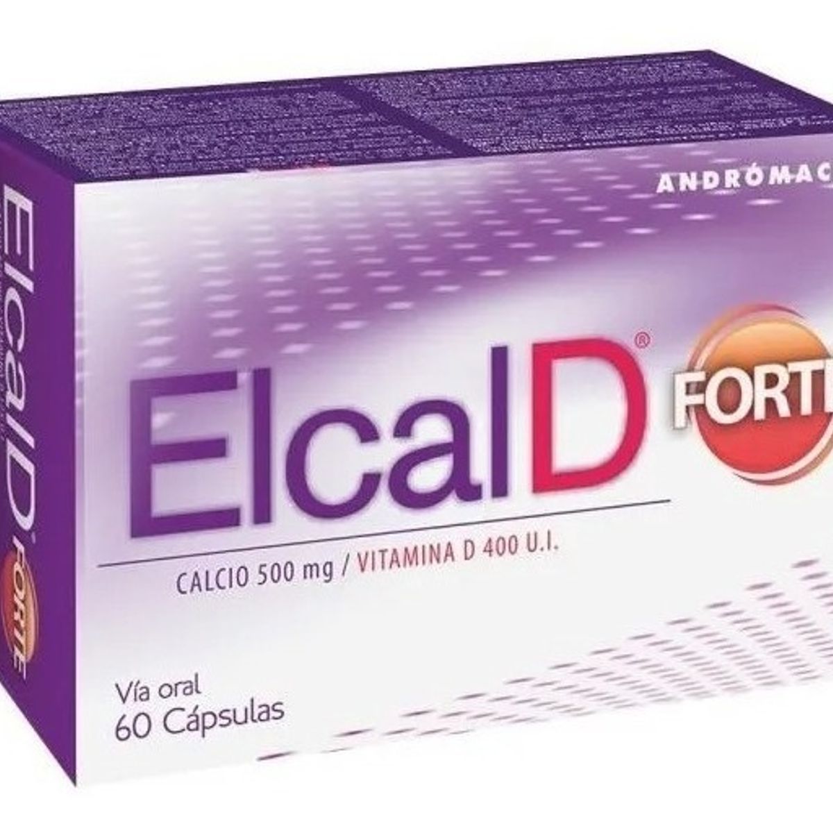 ANDROMACO - Elcal D Forte 60 Capsulas