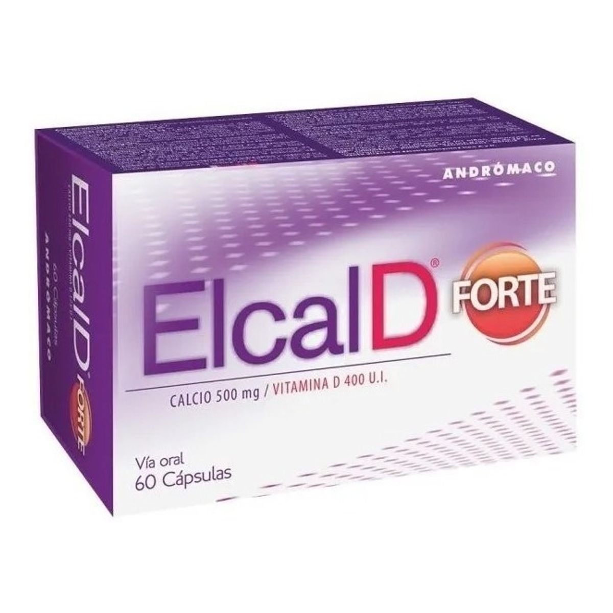 ANDROMACO - Elcal D Forte 60 Capsulas