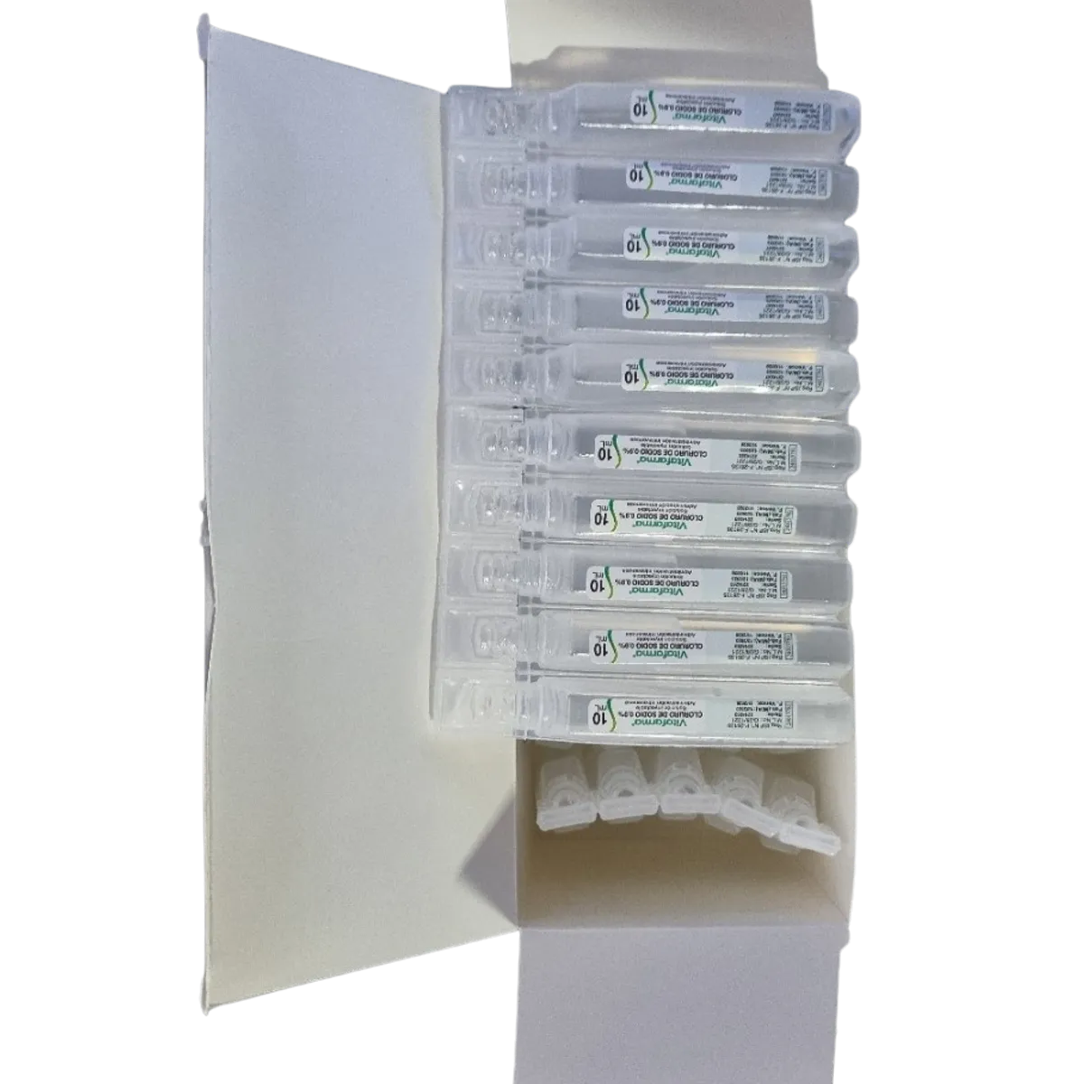 GENERICO - Pack 5 Suero Fisiológico 0,9% 10ml