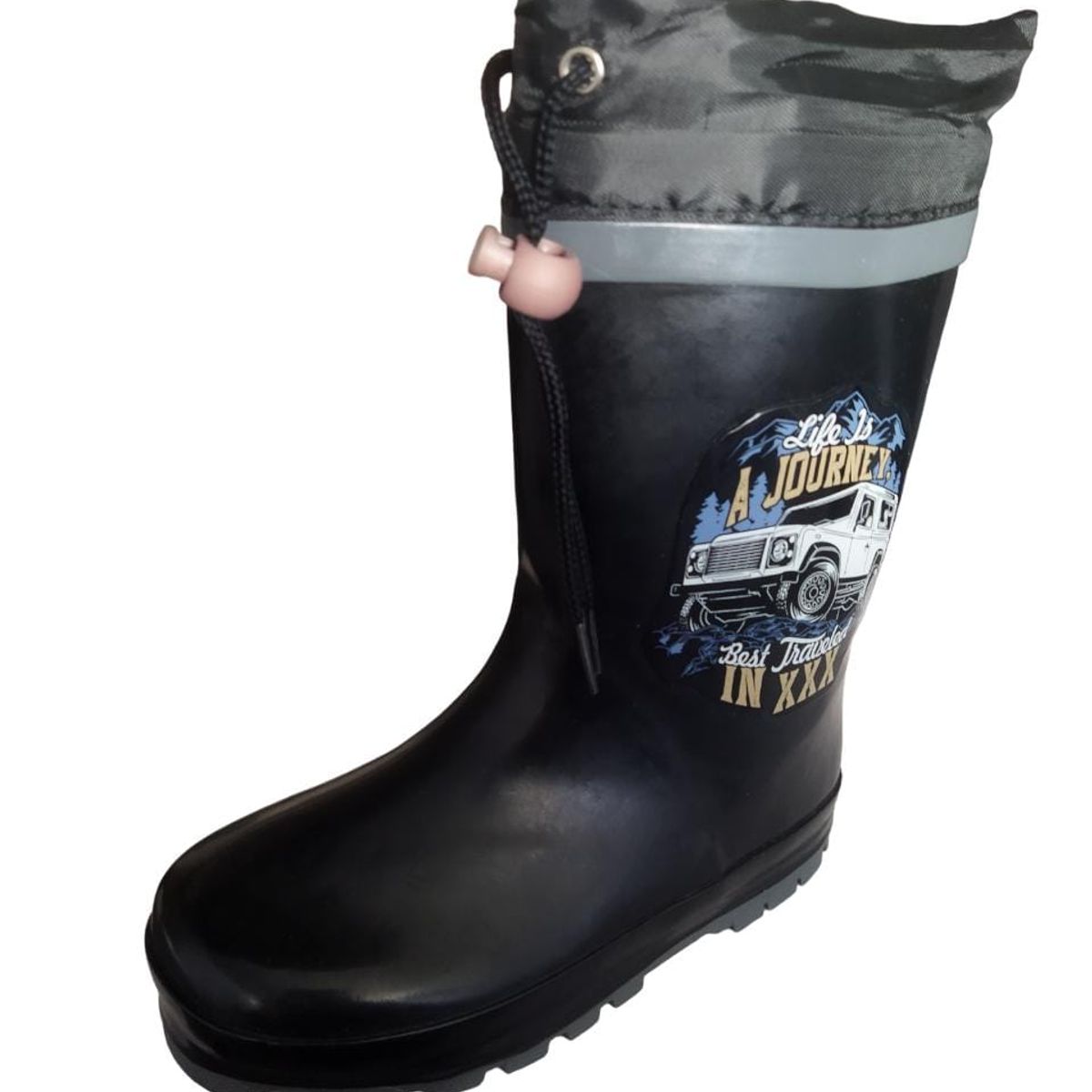 GENERAC - Botas de agua niño forradas con chiporro