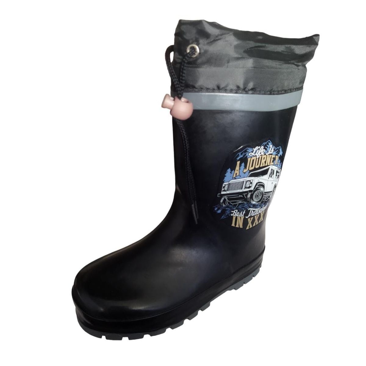 GENERAC - Botas de agua niño forradas con chiporro