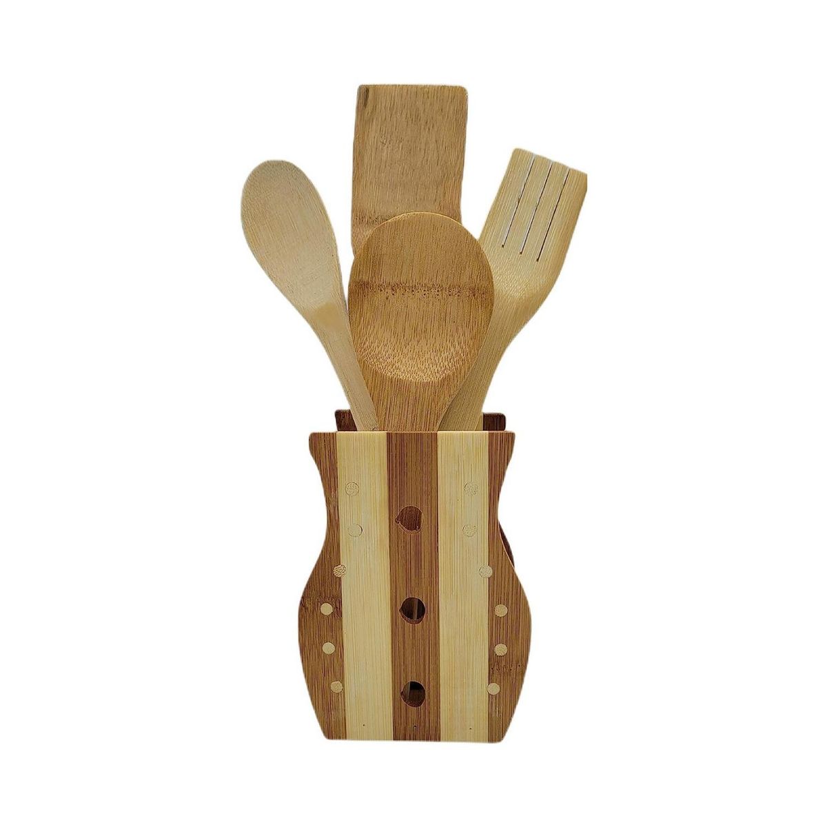 IMPORTCLICK - Set 3 Utensilios Cocina Madera 30 CM