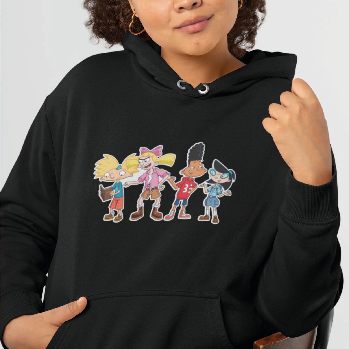 GENERICO - POLERÓN HEY ARNOLD PERSONAJES