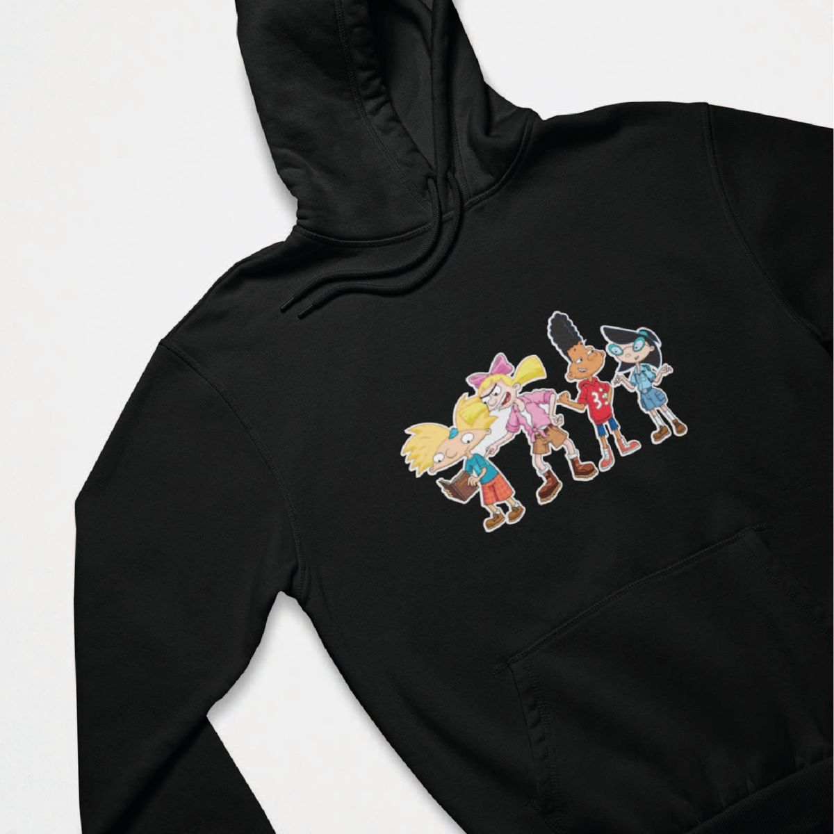 GENERICO - POLERÓN HEY ARNOLD PERSONAJES