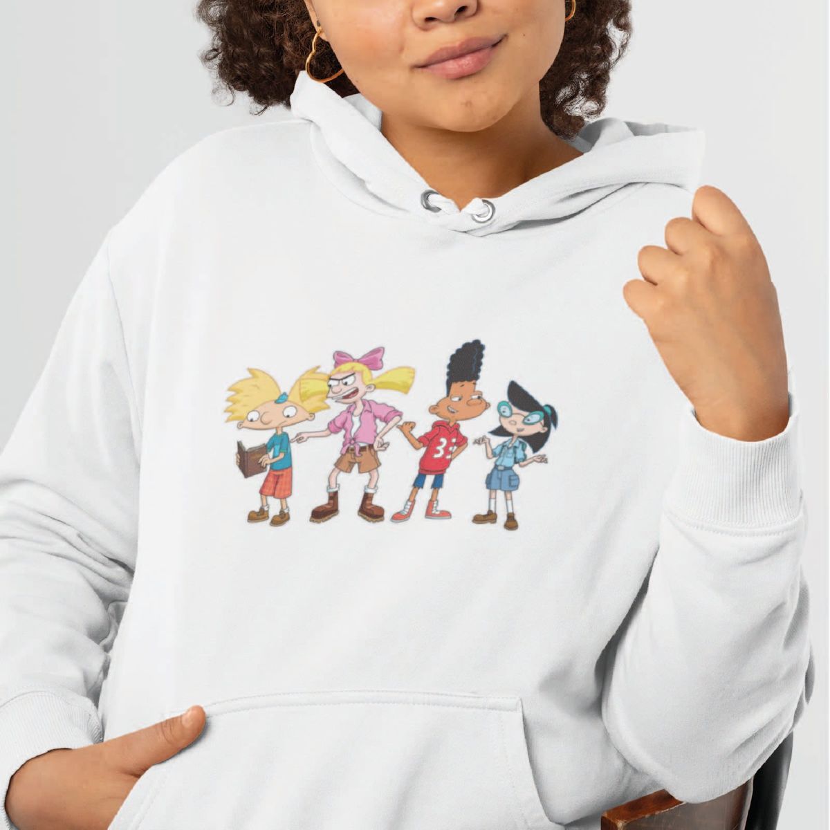 GENERICO - POLERÓN HEY ARNOLD PERSONAJES