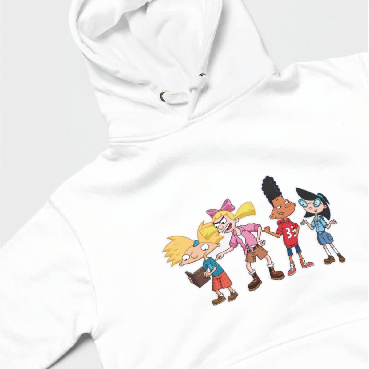 GENERICO - POLERÓN HEY ARNOLD PERSONAJES