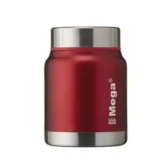 MEGA - Termo de Comida MegaPress Vinotinto 500ML 6 Horas Caliente