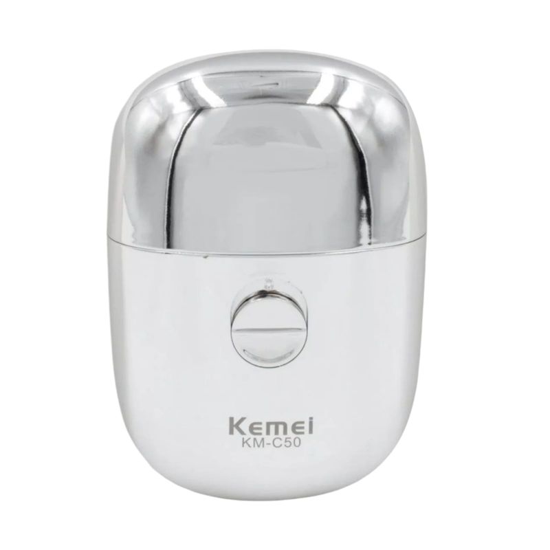 GENERICO - Afeitadora Mini Kemei KM C-50 Plateado