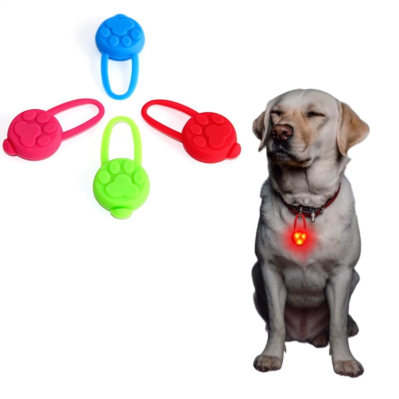 GENERICO - Tag Luz Led Colgante Para Mascotas Anti Perdida Perro Y Gato