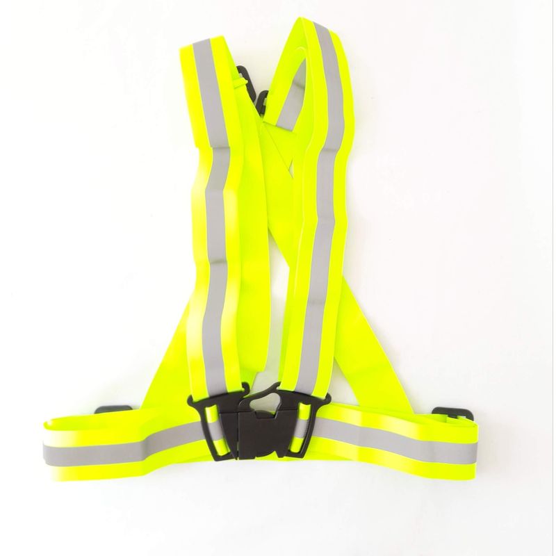 GENERICO - Arnes Reflectante Elástico bicicleta amarillo