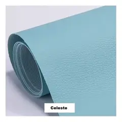 GENERICO - Parche Adhesivo Cuero Impermeable 30x20 Sofás Celeste