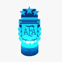 3DILUTION - Lámpara Led 3d Argentina AFA Base Agrietada