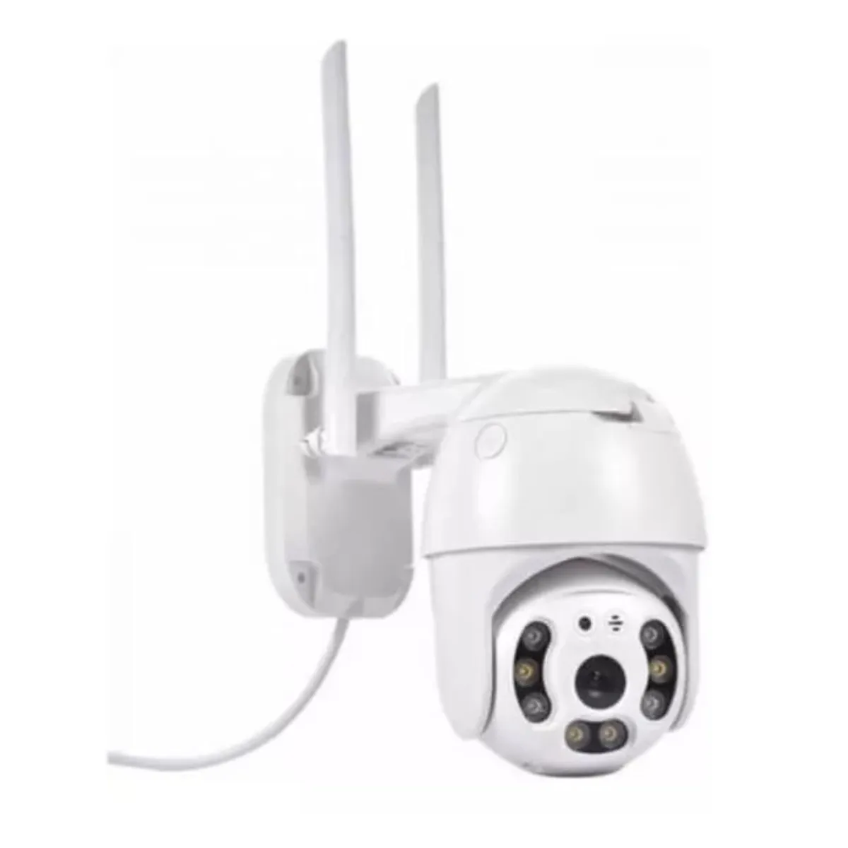 GENERICO - Cámara De Seguridad Wifi Para Exterior 2 Antena