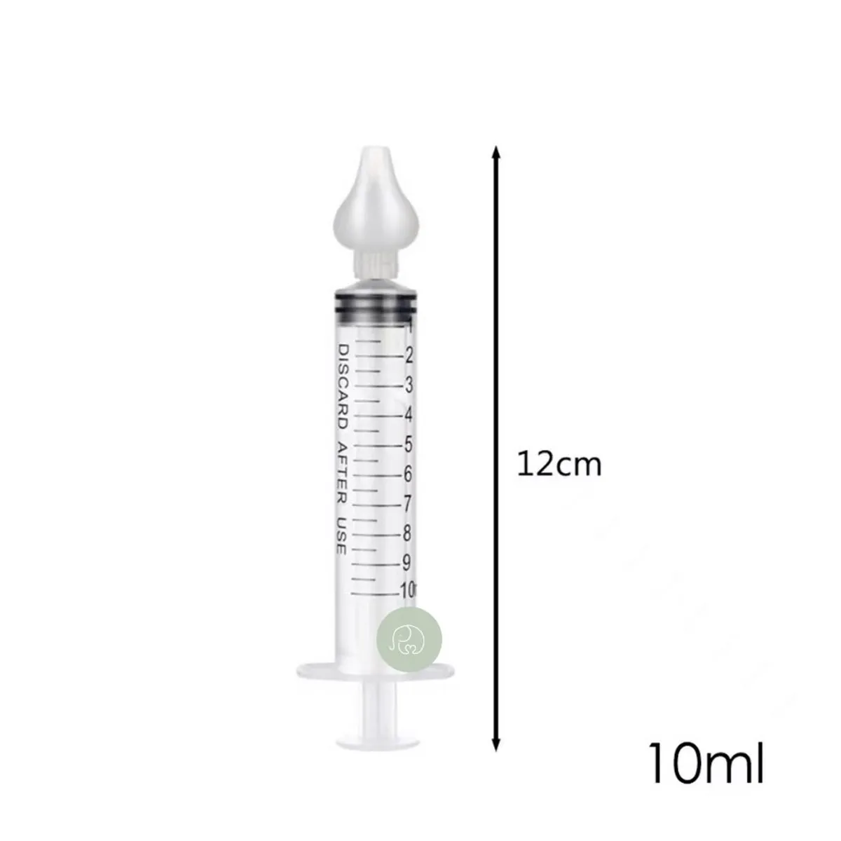GENERICO - Jeringa Aspirador Nasal Bebé Limpieza Nasal Niños 2 Unidades