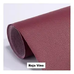GENERICO - Parche Adhesivo Cuero Impermeable 30x20 Sofás Rojo Vino