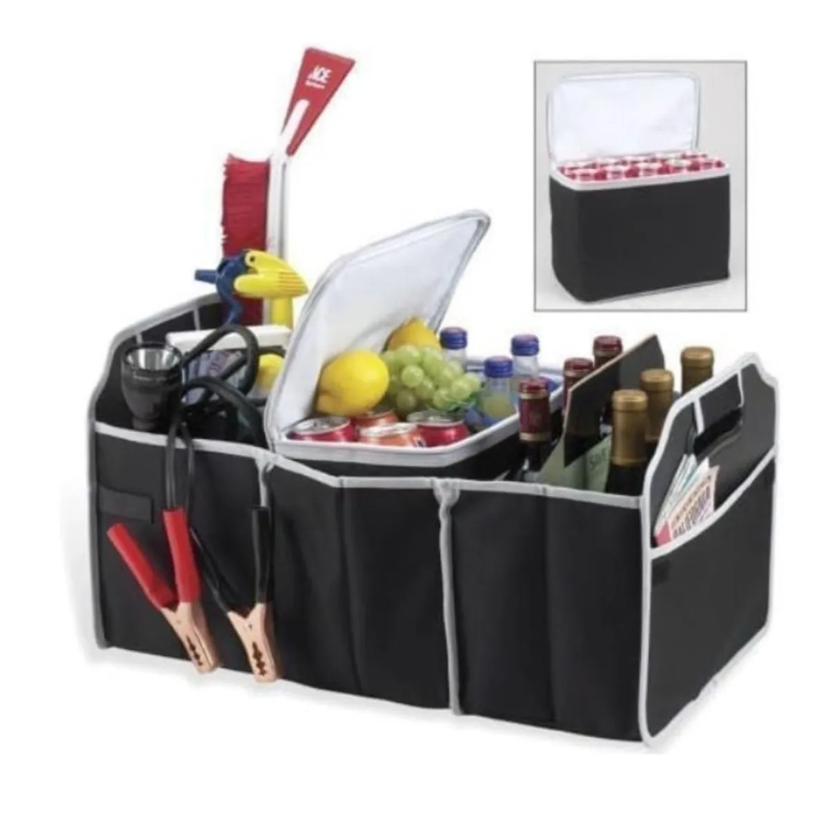 GENERICO - Caja Organizador Plegable Portátil Para Almacenar 3 Espacios
