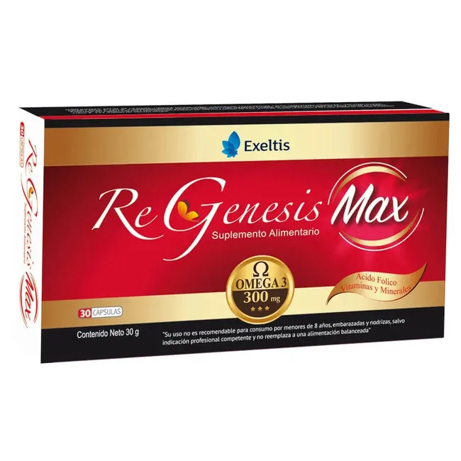 NUTRAPHARM - Regenesis Max 30 Cápsulas Blandas