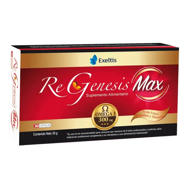 NUTRAPHARM - Regenesis Max 30 Cápsulas Blandas