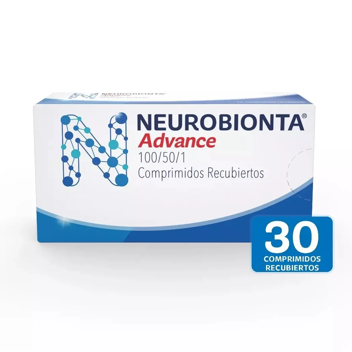 NUTRAPHARM - Neurobionta Advance - 30 Comprimidos vitaminas B1-b6-b12