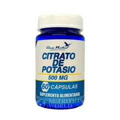 GREEN MEDICAL - Citrato De Potasio 500 Mg Cápsulas X 60