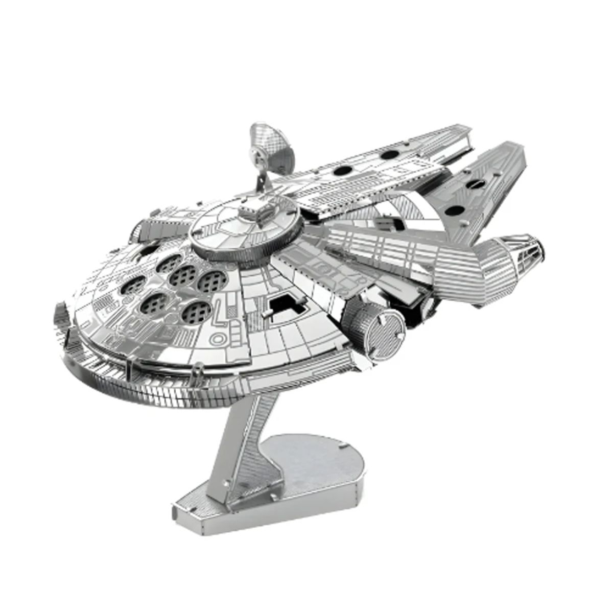 GENERICO - Rompecabezas Metal 3D Wars Millennium Falcon Star Wars